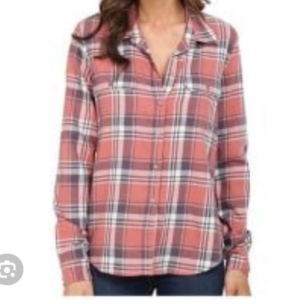 PAIGE trudy flannel button down